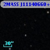 2MASS J11140660+4322584