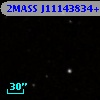 2MASS J11143834+0803269