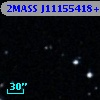 2MASS J11155418+0010368