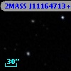 2MASS J11164713+5654504