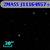 2MASS J11164857+6509130