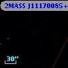 2MASS J11170085+3028425