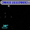 2MASS J11170892+6340109