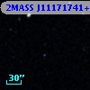 2MASS J11171741+0006572