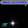 2MASS J11174389+4043592