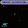 2MASS J11183136+0428433