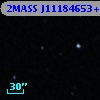 2MASS J11184653+6102385