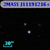 2MASS J11191216+5823570