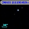 2MASS J11195459+3048184