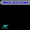2MASS J11211504+3111456