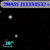 2MASS J11331532+5705559