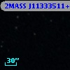 2MASS J11333511+5102479
