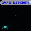 2MASS J11343054+6405096