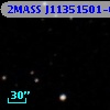 2MASS J11351501-0112158