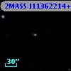 2MASS J11362214+6227245
