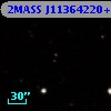 2MASS J11364220+3121524