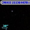 2MASS J11364470+3631578