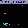 2MASS J11370632+6047329