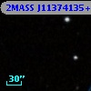 2MASS J11374135+3756031