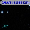 2MASS J11385125+3252542