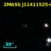 2MASS J11411525+6313392