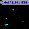 2MASS J11414124+3946294