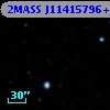 2MASS J11415796+3225005