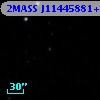 2MASS J11445881+3120438