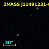 2MASS J11491231-0153003
