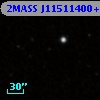 2MASS J11511400+6316152