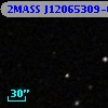 2MASS J12065309-0314168
