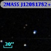 2MASS J12081782+0038046