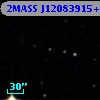 2MASS J12083915+0057132