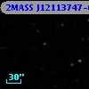 2MASS J12113747-0055521