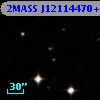 2MASS J12114470+0021473