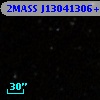 2MASS J13041306+4551180