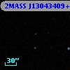 2MASS J13043409+0546428