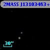 2MASS J13103483+1542083