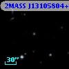 2MASS J13105804+4918262