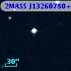 2MASS J13260780+0057495