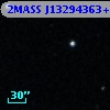 2MASS J13294363+6129117