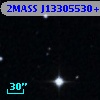 2MASS J13305530+4555425