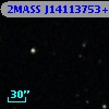 2MASS J14113753+3837332