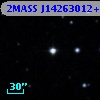 2MASS J14263012+1306338