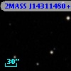 2MASS J14311480+3151302
