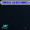 2MASS J14324002+3809173