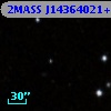 2MASS J14364021+4126070