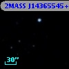 2MASS J14365545+4720248