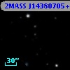 2MASS J14380705+3620160