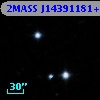 2MASS J14391181+4238498